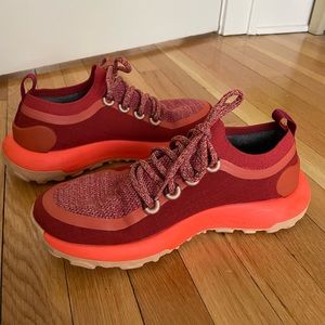Allbirds Trail Runners • SWT Women Size 8.5 Diablo (Red Sole) • Hiking Shoes Eco